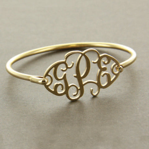 Monogram Bracelet - Gold